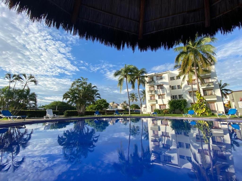 Hermoso Condominio Suites Las Palmas Con Alberca Manzanillo Eksteriør bilde