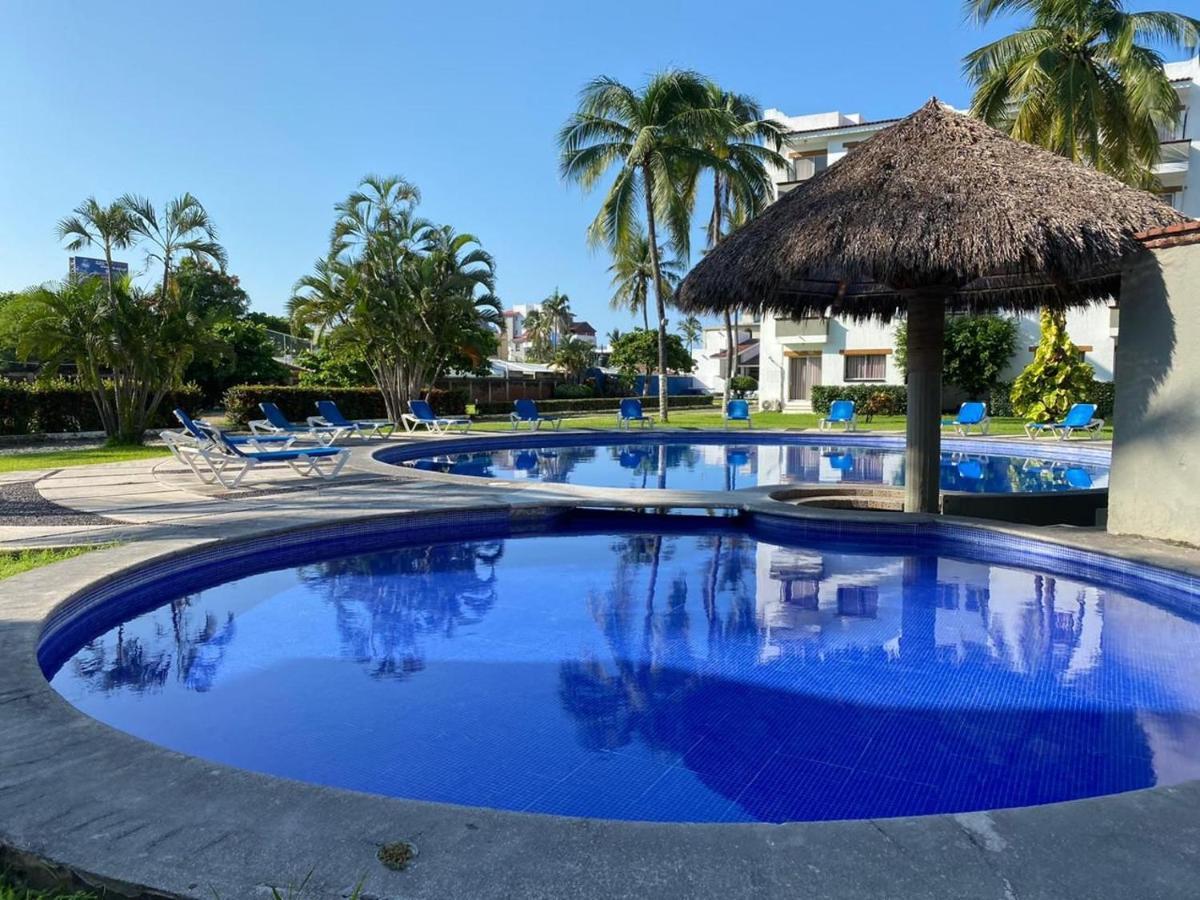 Hermoso Condominio Suites Las Palmas Con Alberca Manzanillo Eksteriør bilde