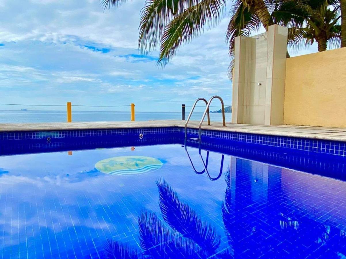Hermoso Condominio Suites Las Palmas Con Alberca Manzanillo Eksteriør bilde