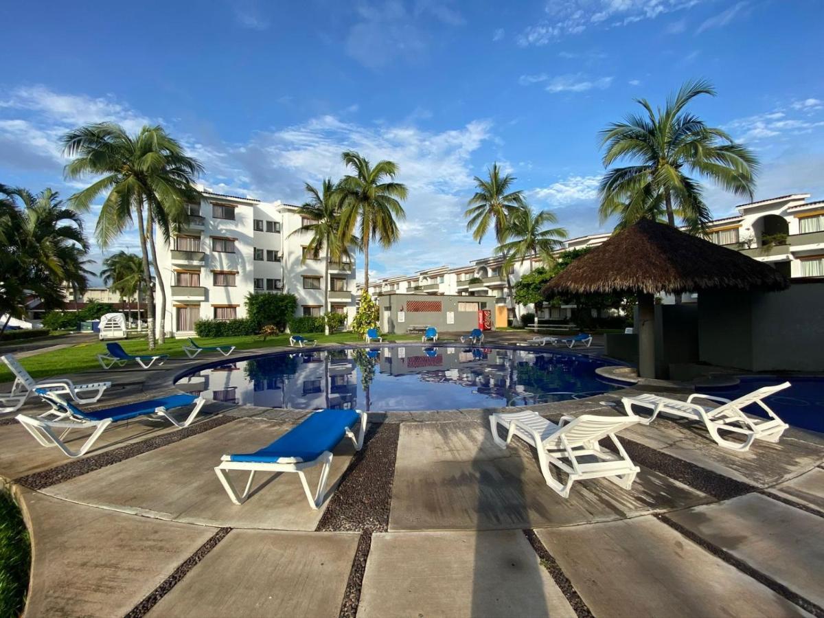 Hermoso Condominio Suites Las Palmas Con Alberca Manzanillo Eksteriør bilde
